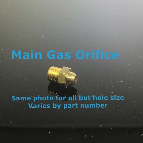 (image for) NG Main Gas Orifice Eskabe DVEL 20 & Ashley AGDV 20 - Click Image to Close